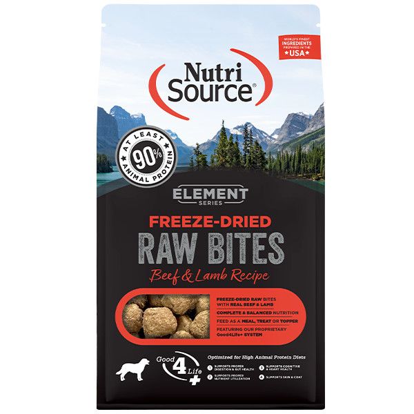 NutriSource - Dog Element FD Raw Bites Beef &amp; Lamb 70g