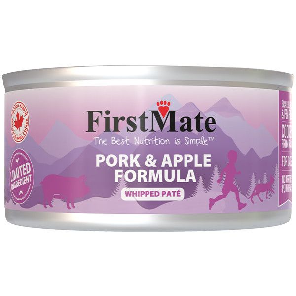 FirstMate - LID GF Pork &amp; Apple Cat 5.5oz
