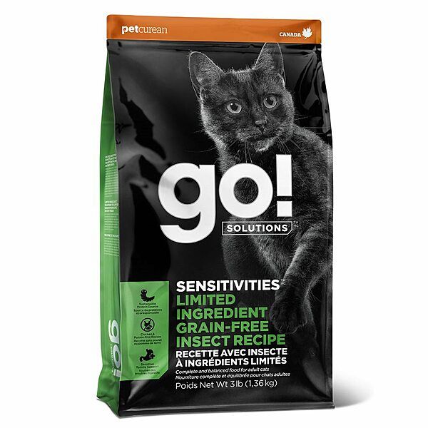 Go! - Sensitivites LID GF Insect Cat, Size: 3lb