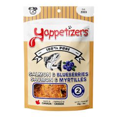 Yappetizers - Dehydrated Salmon &amp; Blueberry 85g