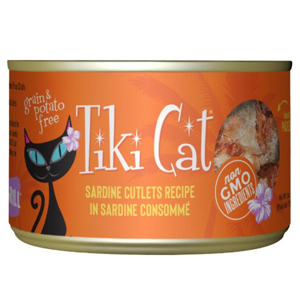 Tiki Cat - Hawaiian Grill GF Tahitian Sardine 6 oz
