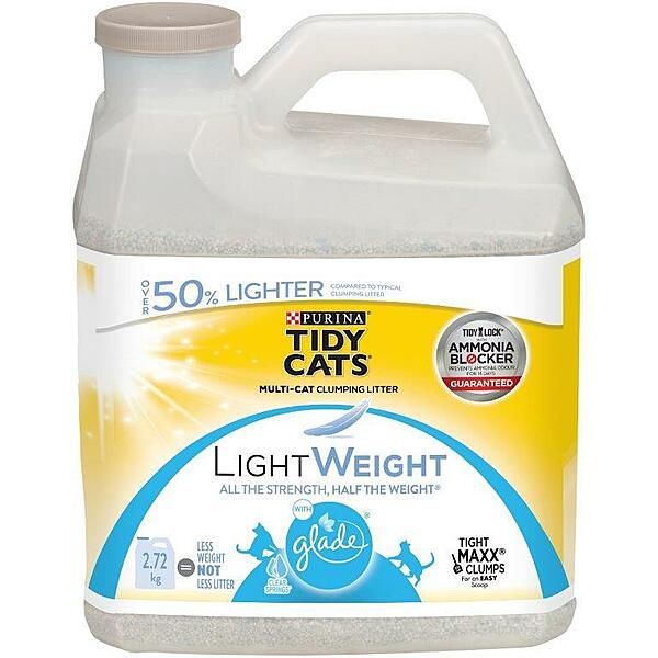 Purina - Tidy Cat Lightweight Free &amp; Clean Unscented 2.72kg