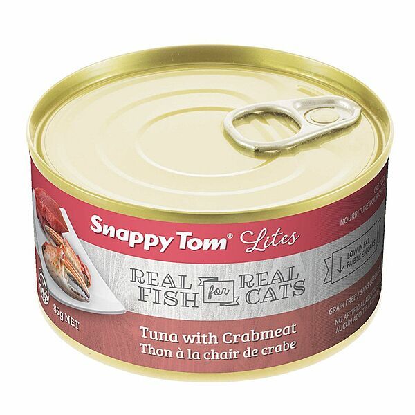 Snappy Tom - Lites Tuna with Crabmeat 156g Cat