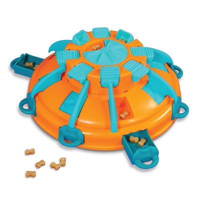 Outward Hound - Tower Of Treats TNT Puzzle Orange