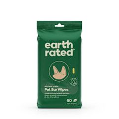 Earth Rated - Ear Wipes 5x5 inches 60PK
