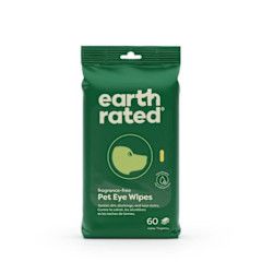 Earth Rated - Eye Wipes 5x5 inches 60PK