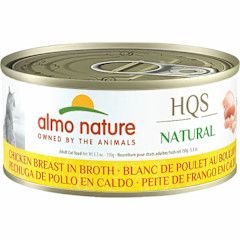 Almo Nature - HQS Natural Chicken Breast in Broth 150g Cat