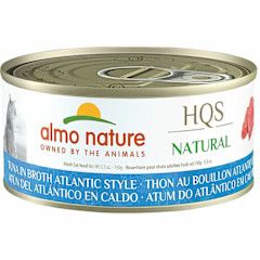 Almo Nature - HQS Natural Tuna in Broth Atlantic Style Cat 150g