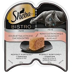 Sheba - Gourmet Salmon &amp; Chicken Pate Cat 75g