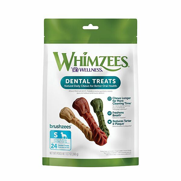Whimzees - Brushzees , Size: Small (24pk)