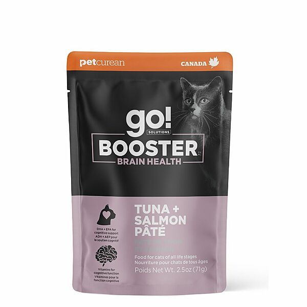 GO! - Booster Brain Tuna + Salmon Pate Dog 2.8oz