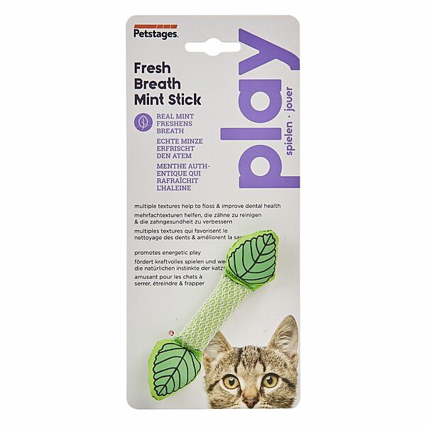 Outward Hound - Fresh Breath Mint Stick Green | Cat