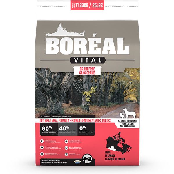 Boreal - Vital GF Red Meat Dog , Size: 11.3kg