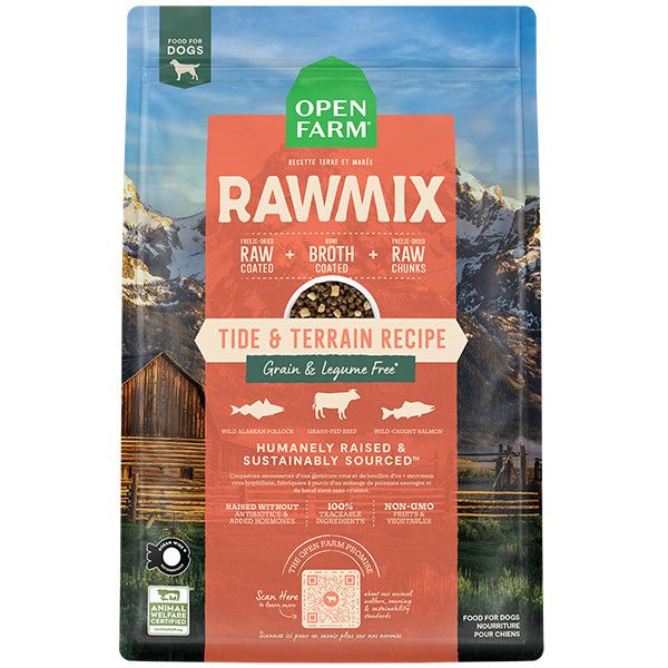 Open Farm - Open Farm RawMix GF Tide &amp; Terrain Dog 20 lb