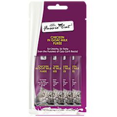 Fussie Cat - Treats Super Premium Chicken in Goat Milk Puree 2oz