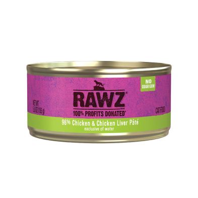 Rawz - 96% Chicken and Chicken Liver Cat 155g