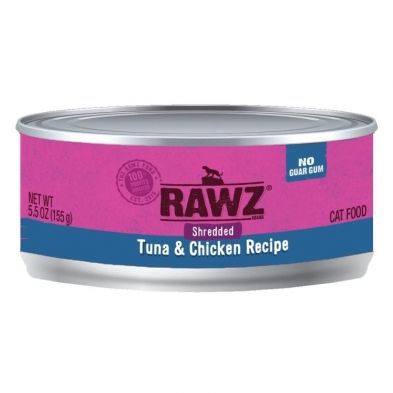 Rawz - Shredded Tuna N Chicken Cat 155g