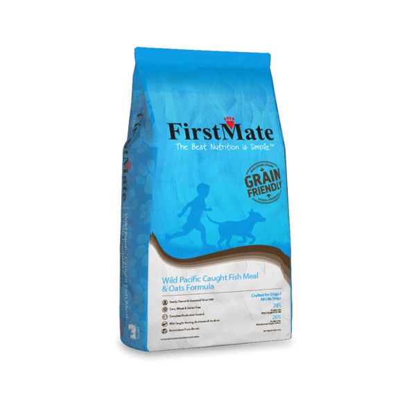 FirstMate - GFriendly Wild Pacific Fish &amp; Oats Dog