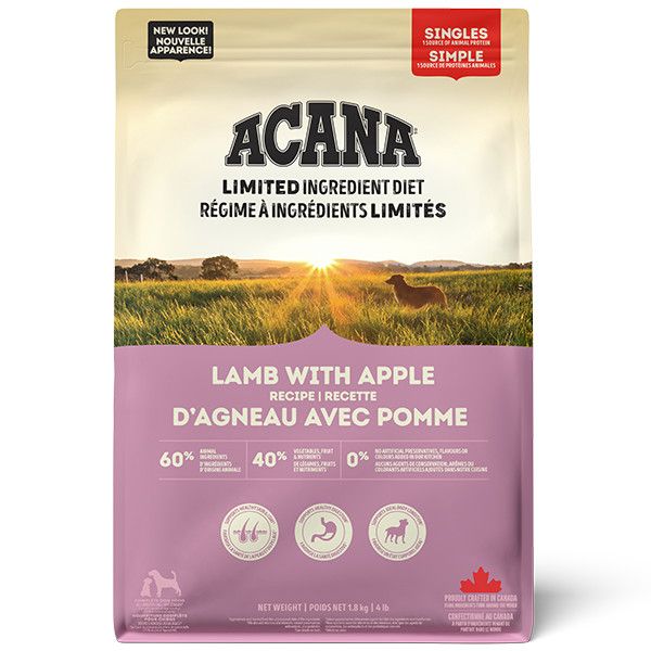 Acana - Grass-Fed Lamb with Apple Dog