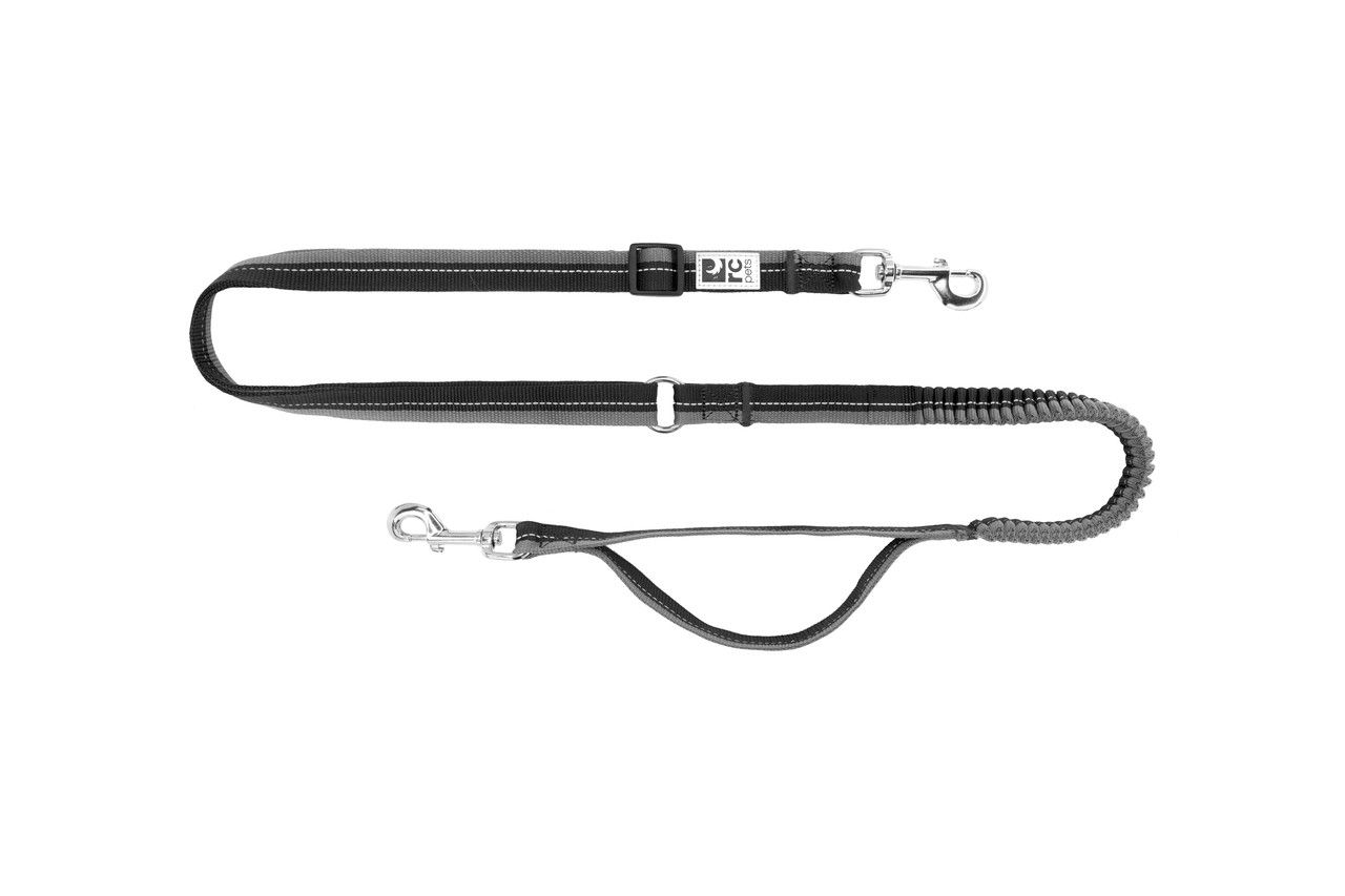 RC Pets - 1" x 6.5" Bungee Active Leash RC Pets - 1" x 6.5" Bungee Active Leash , Color: Black