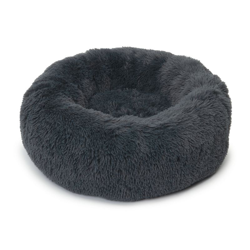 Catit - Fluffy Bed Dark Grey 20" Dia