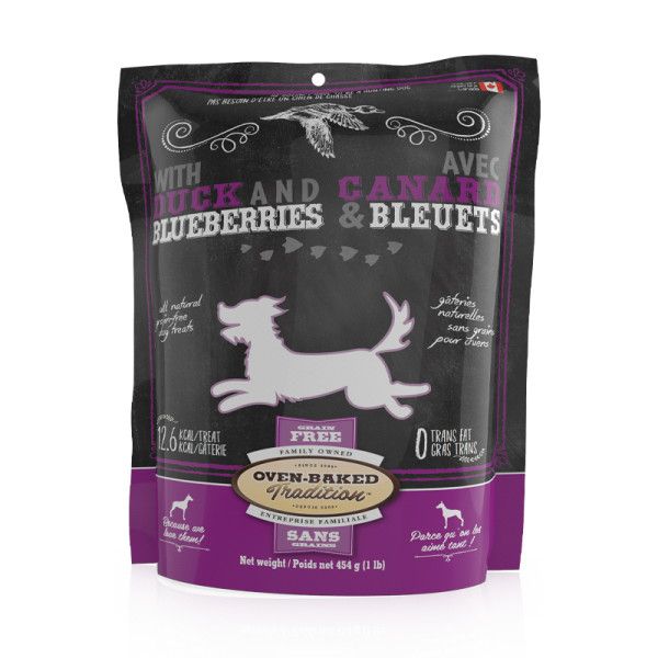 OBT - GF Duck &amp; Blueberry treat Dog 16oz