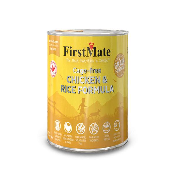FirstMate - GFriendly Cage Free Chicken/Rice Dog 12.2oz