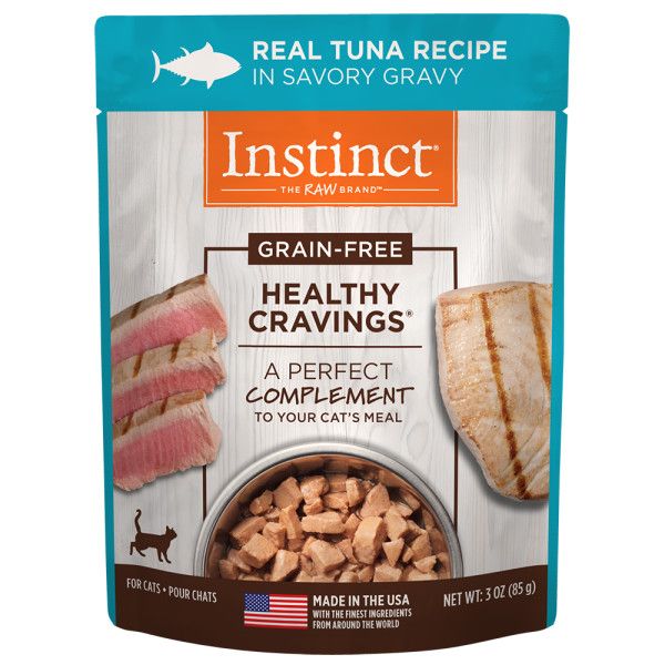Instinct - Healthy Cravings GF Pouches Tuna Cat 3oz