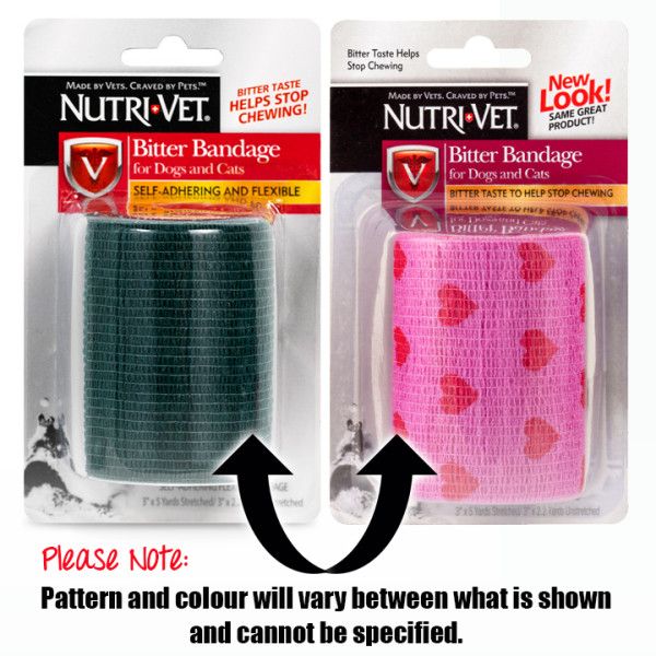 Nutri-Vet - Bitter Bandage 3" Assorted Colour