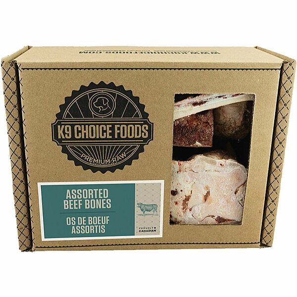 K9 Choice - Assorted Beef Bones 1.36KG