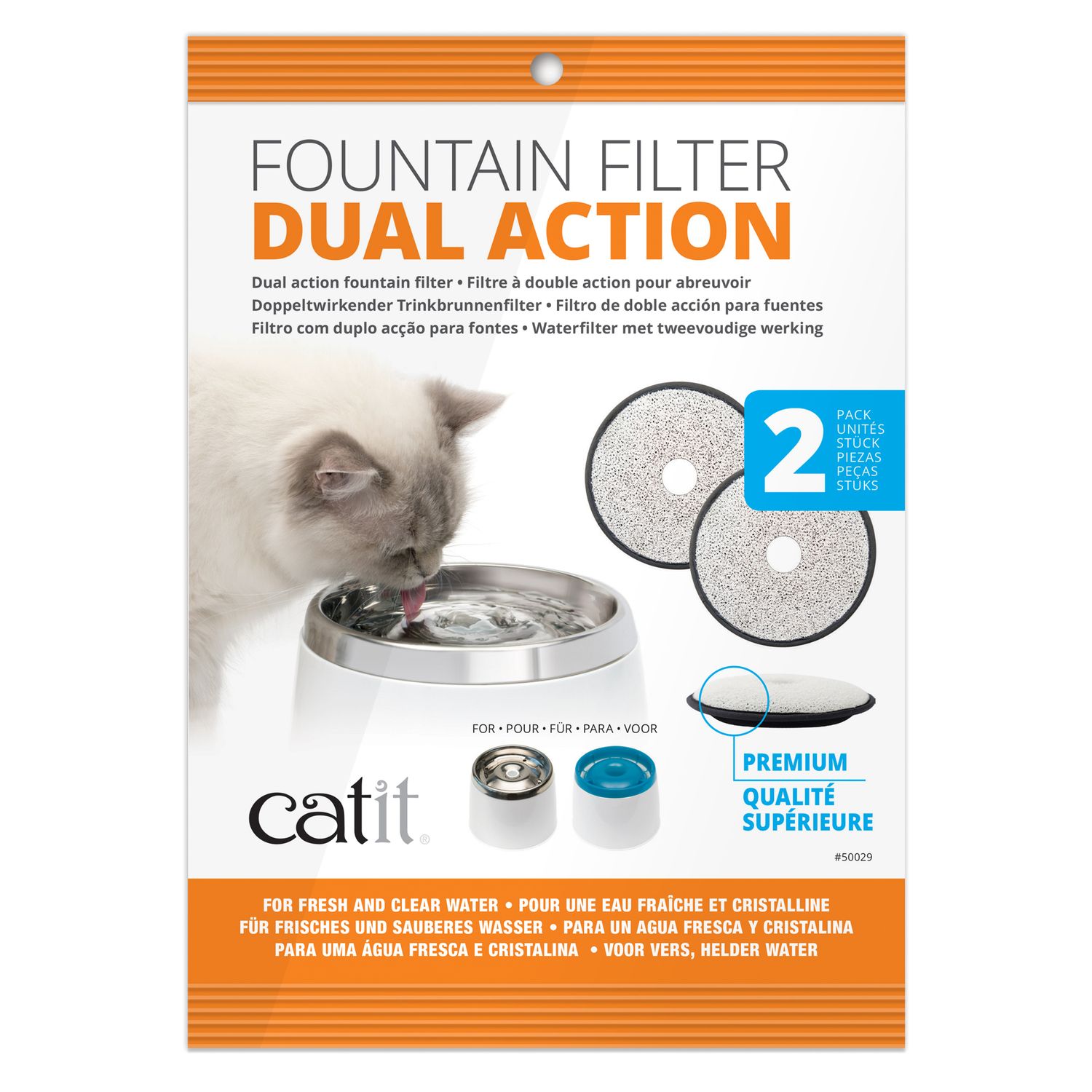 Catit - Dual Action Replace Filters 2pk