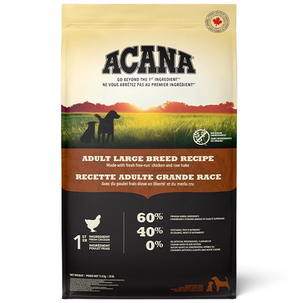 Acana - Large Breed Adult  Dog 11kg