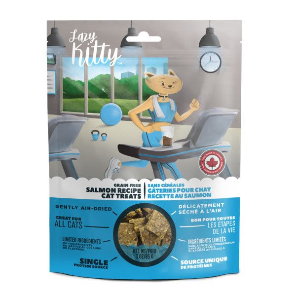 Lazy Kitty - Air Dried Cat Treats Salmon 85g