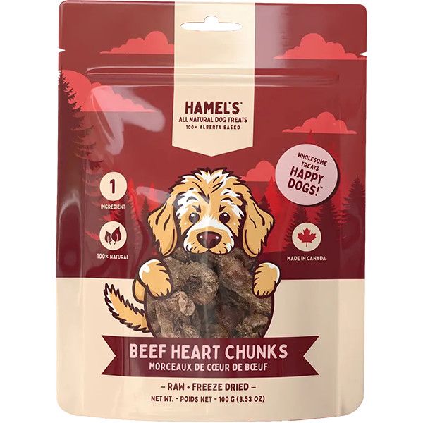 Hamel's - FD Beef Heart Chunks 100g