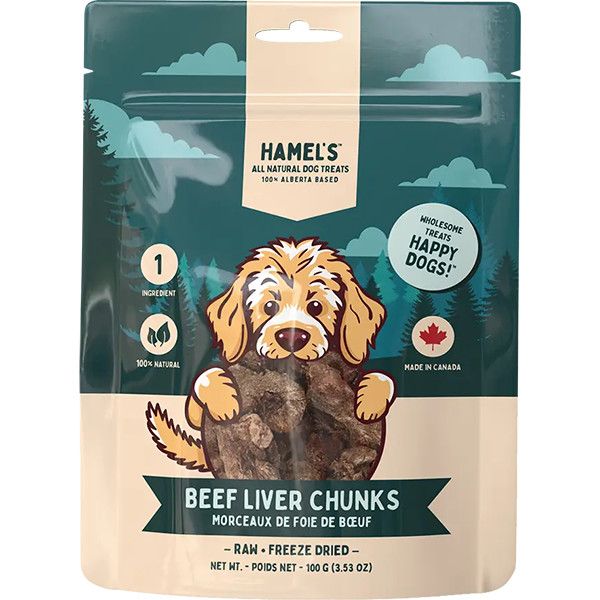 Hamel's - FD Beef Liver Chunks 100g