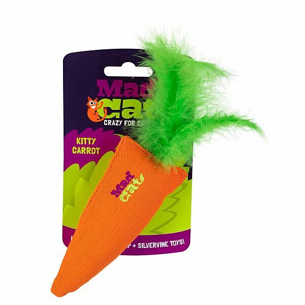 Mad Cat - Catnip Filled Kitty Carrot