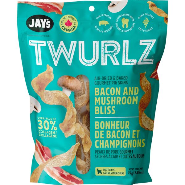 Jay's - Twurlz Bacon Mushroom 75g