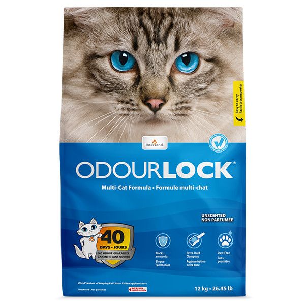 Intersand - Litter OdourLock Unscented 12kg