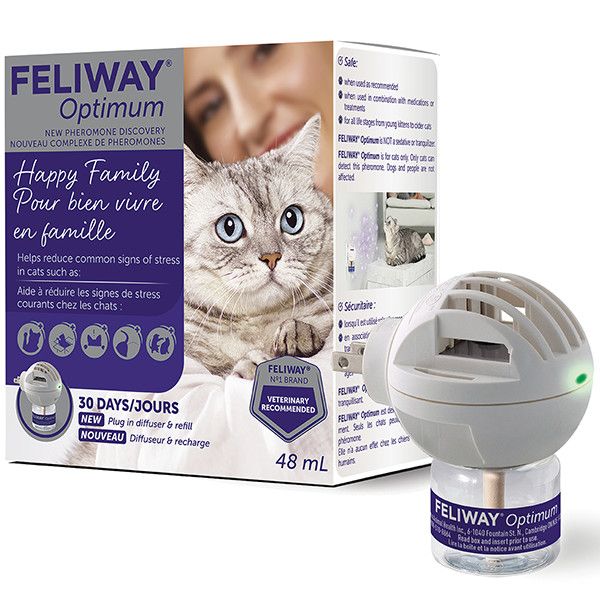 Feliway - Optimum 30-Day Diffuser Starter Kit Cat