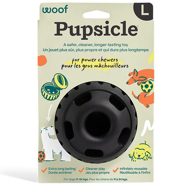 Woof - Pupsicle Toy Black Power Chewer