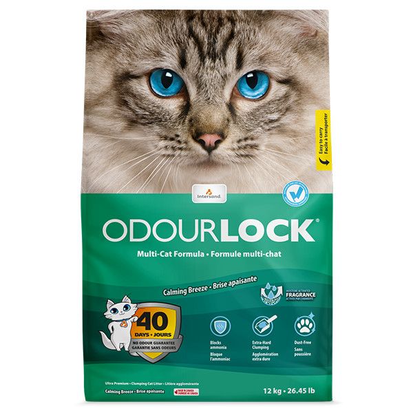 Intersand - OdourLock Calming Breeze Litter 12kg