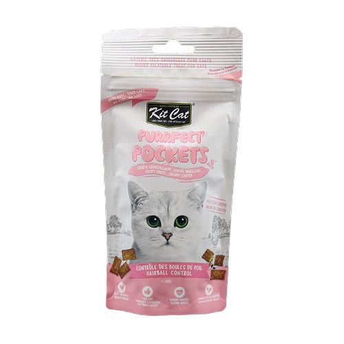 Kit Cat - Purrfect Pockets Hairball Treat 60g
