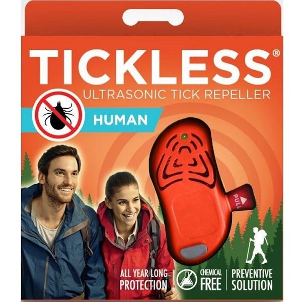 Tickless - Human Orange Clip-On