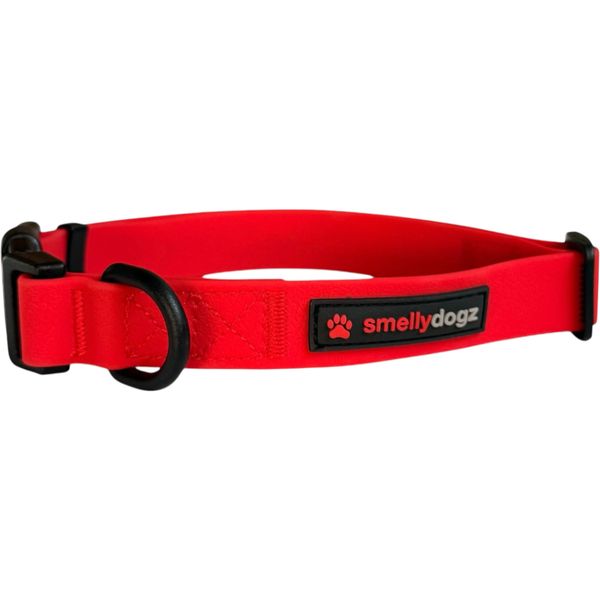 Smellydogz - Adjustable Comfort Collar Red