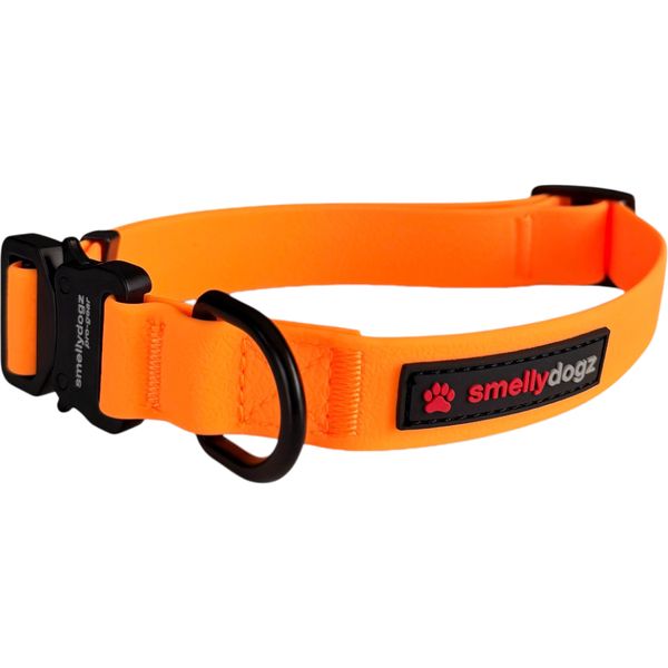 Smellydogz - Adjustable Comfort Collar Orange