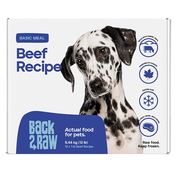 Back2Raw Dog Basic Beef 12/1lb