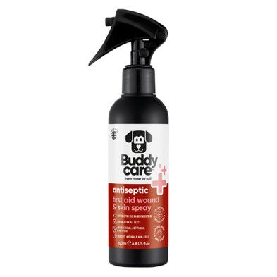 Buddy Care - Antiseptic First Aid Wound&amp;Skin Spray 6.76oz