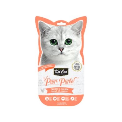 Kit Cat - PurrPuree Chicken &amp; Salmon 15g
