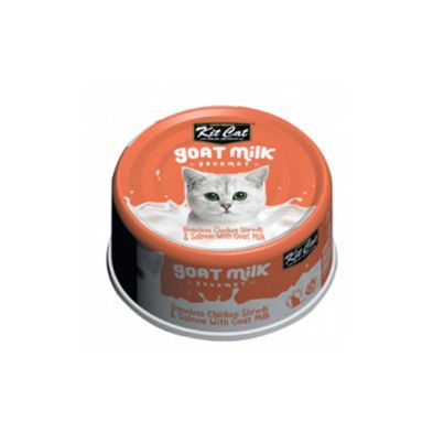 Kit Cat - Chicken &amp; Salmon w/Goat Milk 70g