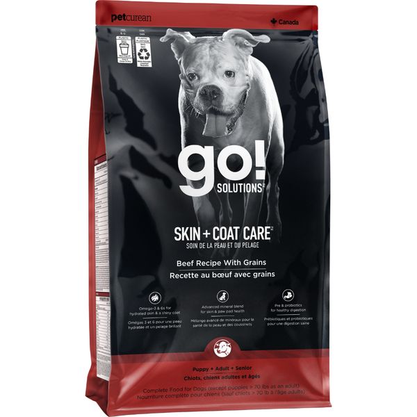 Go! - Skin + Coat Beef w/Grains